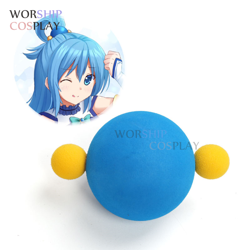 Cosplay Prop Foam - Perruques Aqua Cosplay en Mousse, Épingle