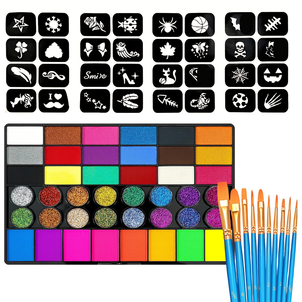 Cosplay Prop Paint - Palette de maquillage pour le visage