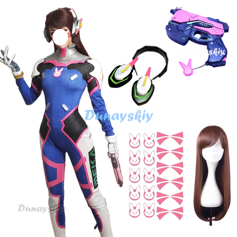 Dva Cosplay Prop - Anime Dva Cosplay Costume pour femme,