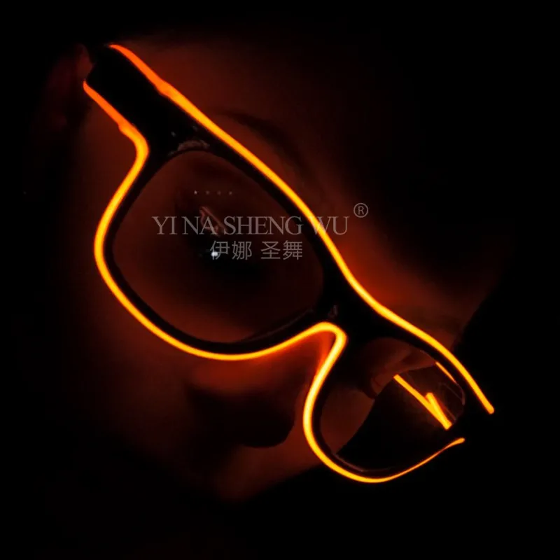 Nouvelles lunettes clignotante - Led El Wire avis et prix