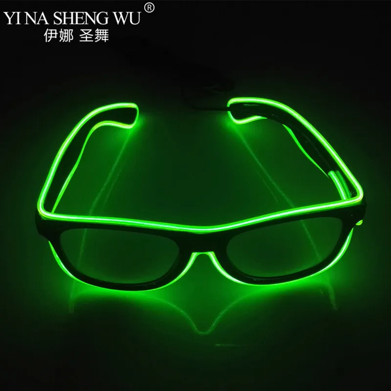 Nouvelles lunettes clignotante - Led El Wire avis et prix