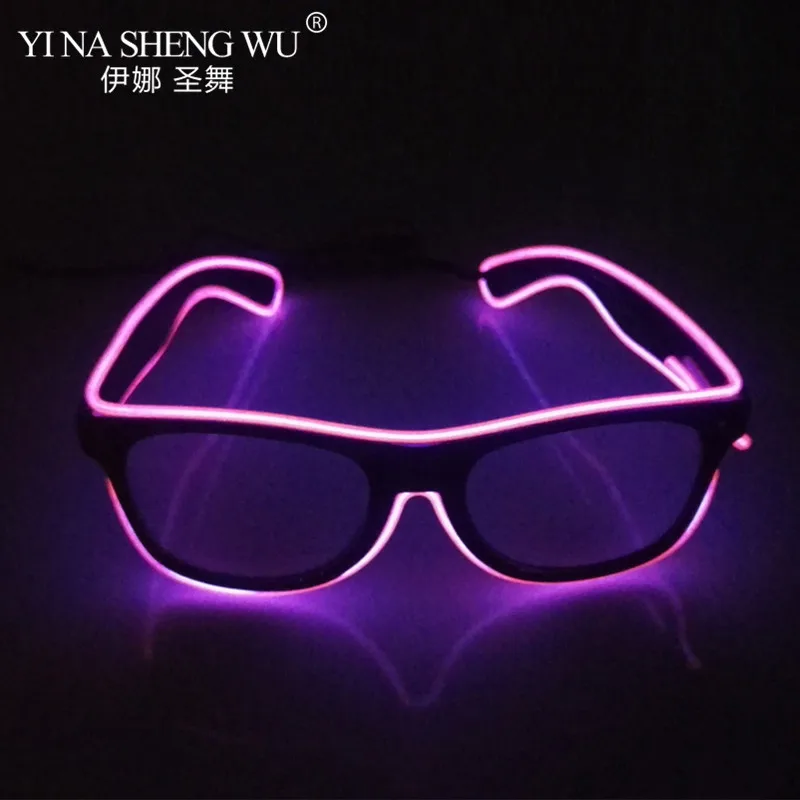 Nouvelles lunettes clignotante - Led El Wire avis et prix