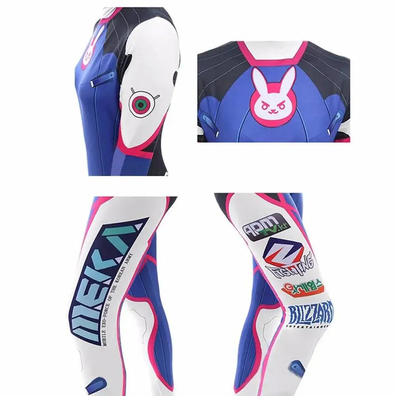 Combinaison Anime Femme D.Va,  - Dva Cosplay Prop avis et prix