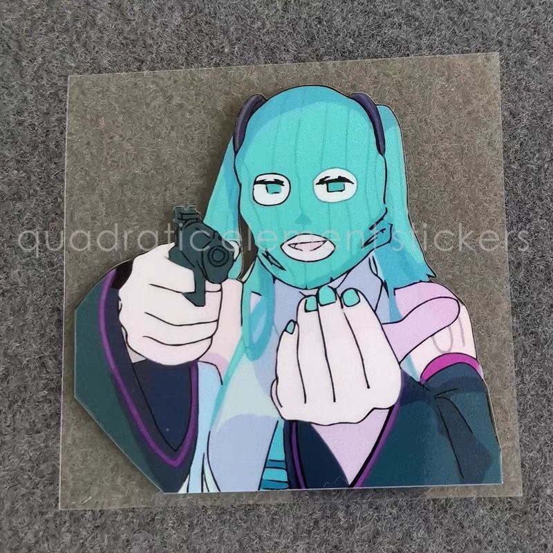 Autocollant Moto Miku Étanche  - Cosplay Prop Diy avis et prix