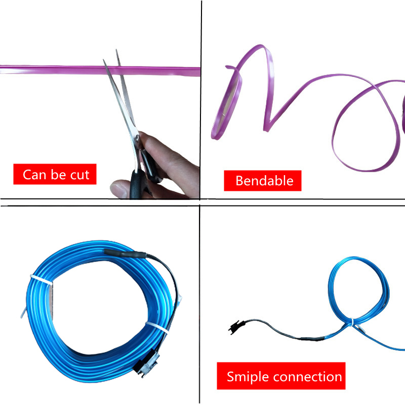 Lampe Led décorative pour inté - Led El Wire avis et prix