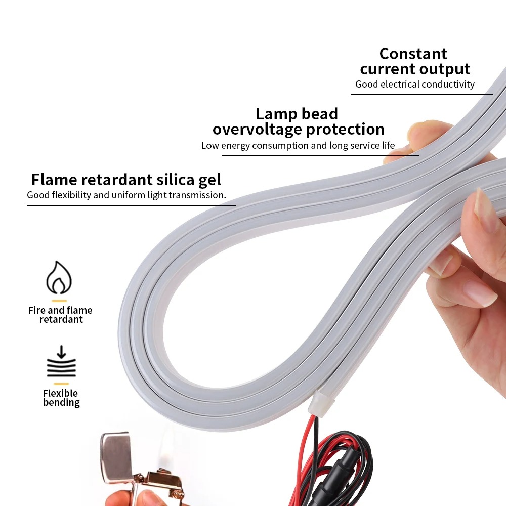 Éclairage de coffre de voiture - Led El Wire avis et prix