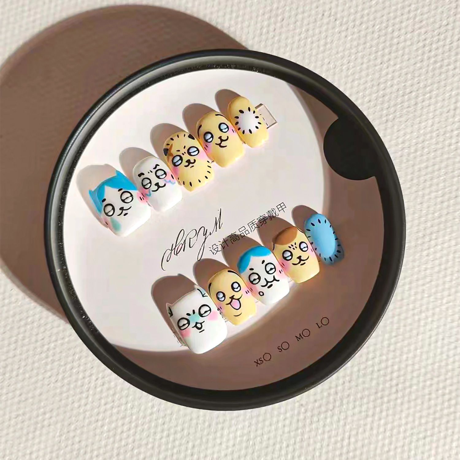 Ongles press-on mignons de des - Detachable Cosplay Prop avis et prix