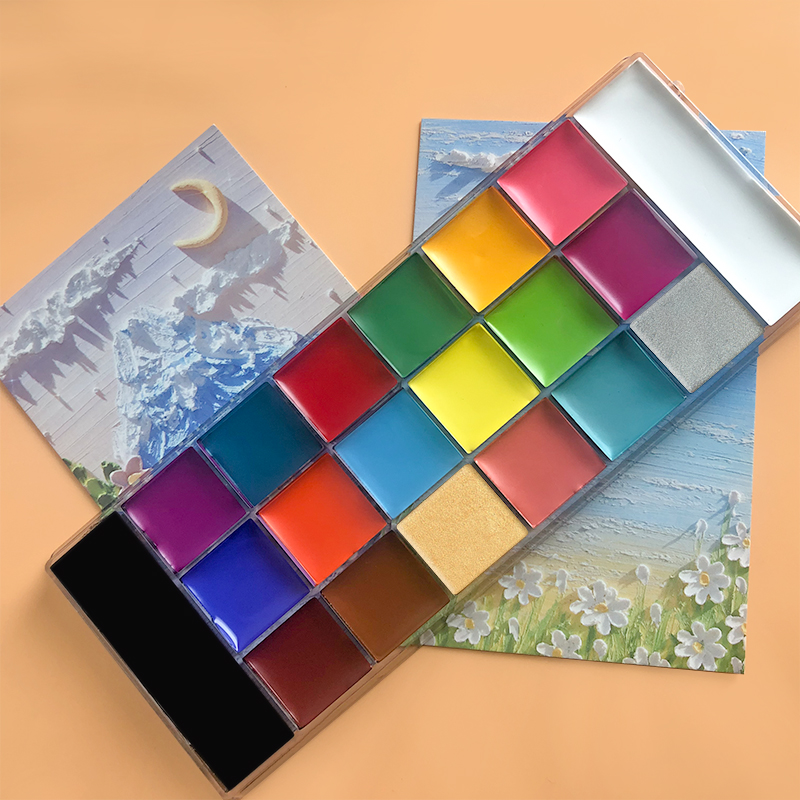 20 couleurs visage corps peint - Cosplay Prop Paint avis et prix